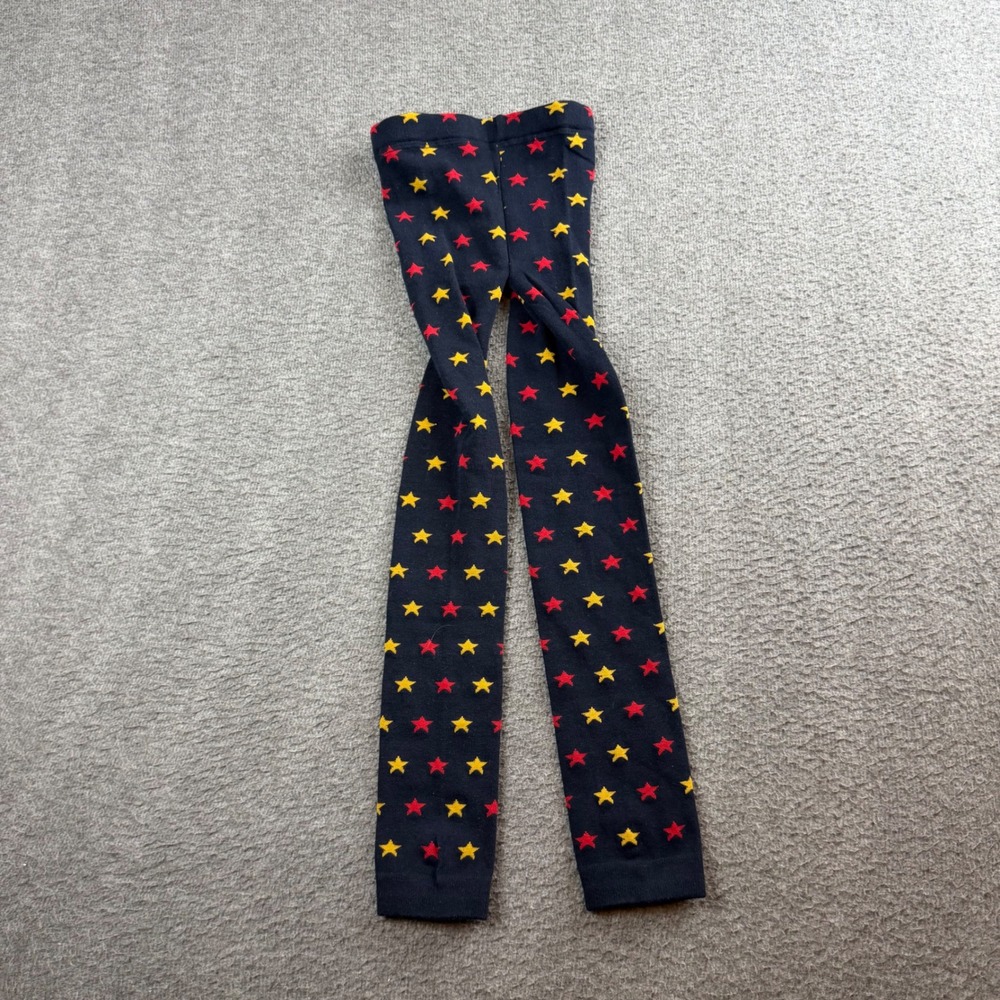 Unbranded Star Pattern Leggings Women's M-L Navy Blue Red Yellow Celestial